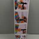 Skateboards, 22" Complete Skateboard, Mini Cruiser Skateboard for Kids Boys Girls Teens Beginners with Colorful Flashing Wheels Skate Tool, Kids Children's Day Gift (Galaxy)