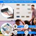 Marspark 12 Pcs Dry Erase Eraser Back to School Magnetic Whiteboard Erasers for Classroom Morandi Color Whiteboard Cleaning Pads Classroom Must Have Teacher Supplies for School Office Home(Pattern)