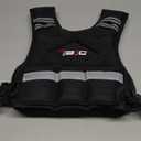 TB3C Adjustable Weighted Vest for Women - 04-10lb for Strength Training Body Weight Vest for Running Walking and Home Workouts Black