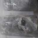 3 Light Bathroom Vanity Light Modern Black Bathroom Light Fixtures Over Mirror with Hammered Glass Lampshade for Kitchen Hallway