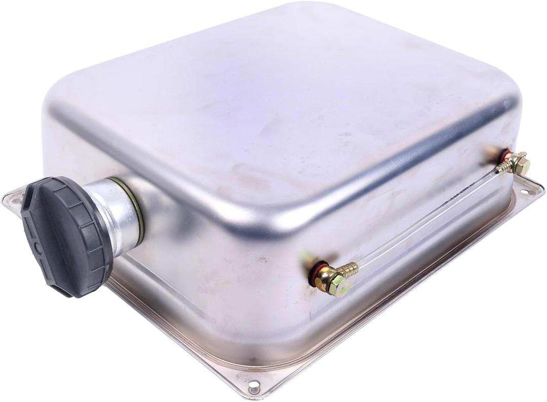 ZTUOAUMA 7L 7-Litre Stainless Steel Capacity Fuel Gasoline Petrol Tank Compatible with Eberspacher Webasto Diesel Parking Heater Gas Engines