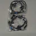 2PCS Front ABS Wheel Speed Sensor Left & Right Fit for Chevy Avalanche Express Silverado Suburban Tahoe, GMC Savana Sierra Yukon XL, Cadillac Escalade, ABS Sensor Replace # ALS482, 19181873