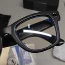 AI Smart Glasses with Camera and Bluetooth,8MP 2K HD Camera Glasses,AI Voice Control,AI Photo Recognition and Translation,Smart Anti-Blue Light Glasses,IP67 Waterproof for Driving,Outdoor,+2 Lenses.