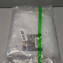 BAROSSA Design 54 inch Wide Stall Shower Curtain Liner with 3 Magnets - PEVA, Waterproof, PVC Free, Metal Grommets, Clear, 54x72