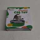 Pawaboo Interactive Cat Toy with Running Mouse, Electronic Motion Cat Toy Automatic Teaser for Indoor Cats, Pop and Play Hide Seek Cat Toys Hunting Mouse for Pet Cat Kitten Play Fun Exercise, Green