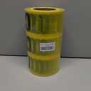 Premium Yellow Caution Tape Roll, 3 inch x 1000 feet, Ideal Use for Danger/Hazardous Areas/Crime Scene Halloween Party Decorations (3-Pack)