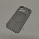 TOCOL for 17Pro Case, Full Camera Protection, Built-in Magnetic Ring, Compatible with Magsafe Charger, Drop Protection, Translucent Matte Phone Case for 17 Pro 6.3 inch (Gray)