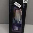 KLIM Chroma Wireless Keyboard  RGB Backlit Gaming, Rechargeable Battery, PC Keyboard, Durable & Water-Resistant, Compatible with PS4, PS5 & Mac - Black