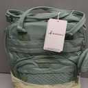 BabbleRoo Diaper Bag Backpack - Baby Essentials Travel Bag - Multi Function Water Resistant Diaper Bag, Travel Essentials Baby Bag with Changing Pad, Stroller Straps & Pacifier Case – Sage Green