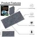 Nano Sparkle Cloth Car Scratch Remover with Scratch Repair Paste,Upgraded Nano Sparkle Cloth for Cars Scratches,Miracle Nano Cleaning Cloth Scratch Remover for Deep Scratch Repair on Car Paint