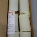 Fo32won Flameless Flickering Candles with Remote Timer, Set of 6 Ivory Led Battery Operated Candles for Home Decor Xmas Halloween (D3 x H3 3" 4" 5" 6" 7")