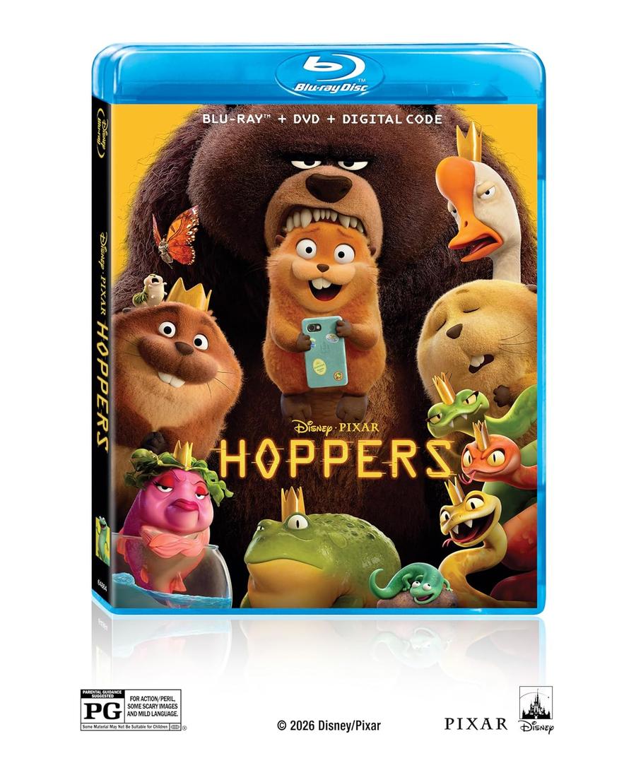 Hoppers - BD/DVD Combo + Digital, Blu-ray