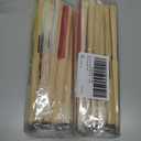 2 x GLEAVI Fabric Folding Fan 6Pcs Set Chinese Style Silk Cloth Hand Fans for Women Lightweight Decorative Hand Fans for Summer Weddings Parties Home Decor 15X8 Inches