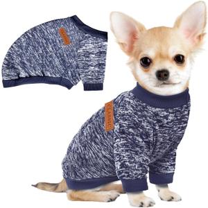 1 Pc Dog Sweaters for Small Dogs Girl Boy Winter Fleece Clothes Warm Soft Dog Sweatshirt Outfit for Dogs Cats Pet Apparel