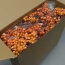 Syhood 2 Pcs Valentines Garland with Lights 12 ft Artificial Orange Garland Lighted Two-Tone Valentines Berry Vine Strings Battery Operated for Valentine's Day Decors Wedding Indoor Home Table Mantle