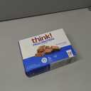 think! Protein Bars, High Protein Snacks, Gluten Free, Sugar Free Energy Bar with Whey Protein Isolate, Brownie Crunch, Nutrition Bars without Artificial Sweeteners, 2.1 Oz (12 Count)
