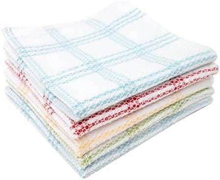 Ritz Cotton Scouring Dish Cloth 5-Pack, Multi Color