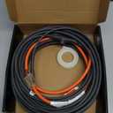 HEATIT 70ft Self-Regulating Pipe Heating Cable for Pipe Freeze Protection, Automatic with Built-in Thermostat for Metal And Plastic Home Pipes, Energy-Saving Heat Tape for Pipes ETL Listed, 120V 3W/FT