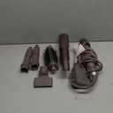 Shark FlexFusion Hair Straightener & Powerful Hair Dryer with Fusion Hair Brush, Ceramic Air Styler with Auto-Wrap Curlers & Concentrator, Ceramic Plates, Cosmic Blush HD641S