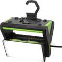 Link2Home 30W LED Work Light, 2400 lumens, 360 Rotation Stand with Hooking System, Weatherproof with 6ft. Cord and Impact-Resistant Glass Lens