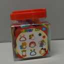 MOONTOY 9pcs Baby Rattles 3-6 Months, Infant Teething Toys 3-6 Months, Teethers Baby Toys 6-12 Months Sensory Toys for Babies 3 4 5 6 7 9 10 Month Boy Girl Gifts