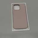 GONEZ Magnetic for iPhone 15 Pro Max Case, [Compatible with MagSafe] Anti-Scratch Microfiber Lining & Screen Protector, Shockproof Slim Phone Silicone Cover 6.7 inch, Light Taro