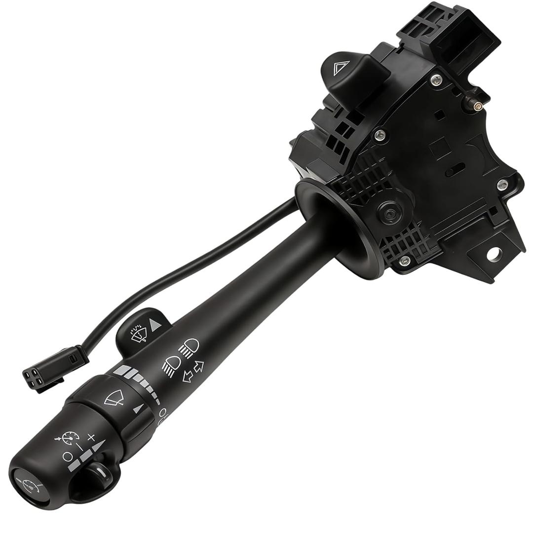 Multifunction Turn Signal Switch,Combination Lever Switch w/Wiper & Headlight Dimmer Control,Fits 2003-2007 Chevy Silverado Tahoe Suburban Avalanche, GMC Sierra Yukon Envoy Buick,Replaces# 12450067