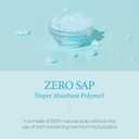 tntnmom's Zero SAP Vegan Nursing Pads, Absorbent and Breathable Portable Breast Pads for Mothers, Breastfeeding Essentials for Moms, Individually Packaged (60 Count)