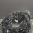 50FT 5/8 Heavy Duty Rubber Garden Hose - 300psi Working, 1000psi Burst - Hot/Cold Water - Five-Layered Braiding for Durability - Versatile for Gardening, Agriculture, Construction(Black)