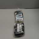 6PCS Black Artificial Fake Mums Halloween Fall Faux Pincushion Flower Spider Mum Flower for Holiday Table Centerpiece Home Party Decoration