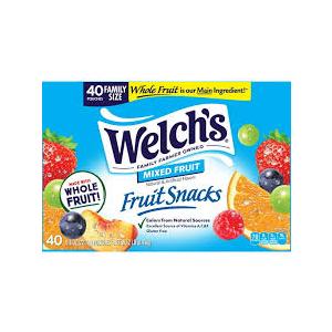 Welch's Fruit Snacks 40 pouches,BBD 7/15/2026