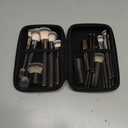 Professional Makeup Brushes BS-MALL with Travel Case, Premium Synthetic Foundation Brushes, Concealer Blush Eyeshadow Brush Kit, Labeled for Beginners & Pro, Ideal for Daily Makeup & Gift