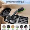 Belkin Wireless Car Charger, MagSafe Phone Holder & Car Dash Mount w/ 1M USB C Cable, Qi2 MagSafe Compatible Fast Charging iPhone Charger for iPhone 17, Galaxy S26, Pixel 10, Road Travelers, Black