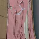 4 Pack Teepee Tent for Kids Slumber Party with Mattress,Fitted Sheet,Light String,Natural Cotton Washable Sleepover Tents for Girls Party Birthday Slumber Movie Night Supplies(Pink)