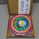 READAEER Round Knitting Looms Set Craft Kit Tool with Hook Needle and Pompom Maker (Multicolor)