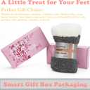 cosyone1997 Women's Fuzzy Slipper Socks with Non-slip Grippers, Cozy & Unique Gifts (Grey)