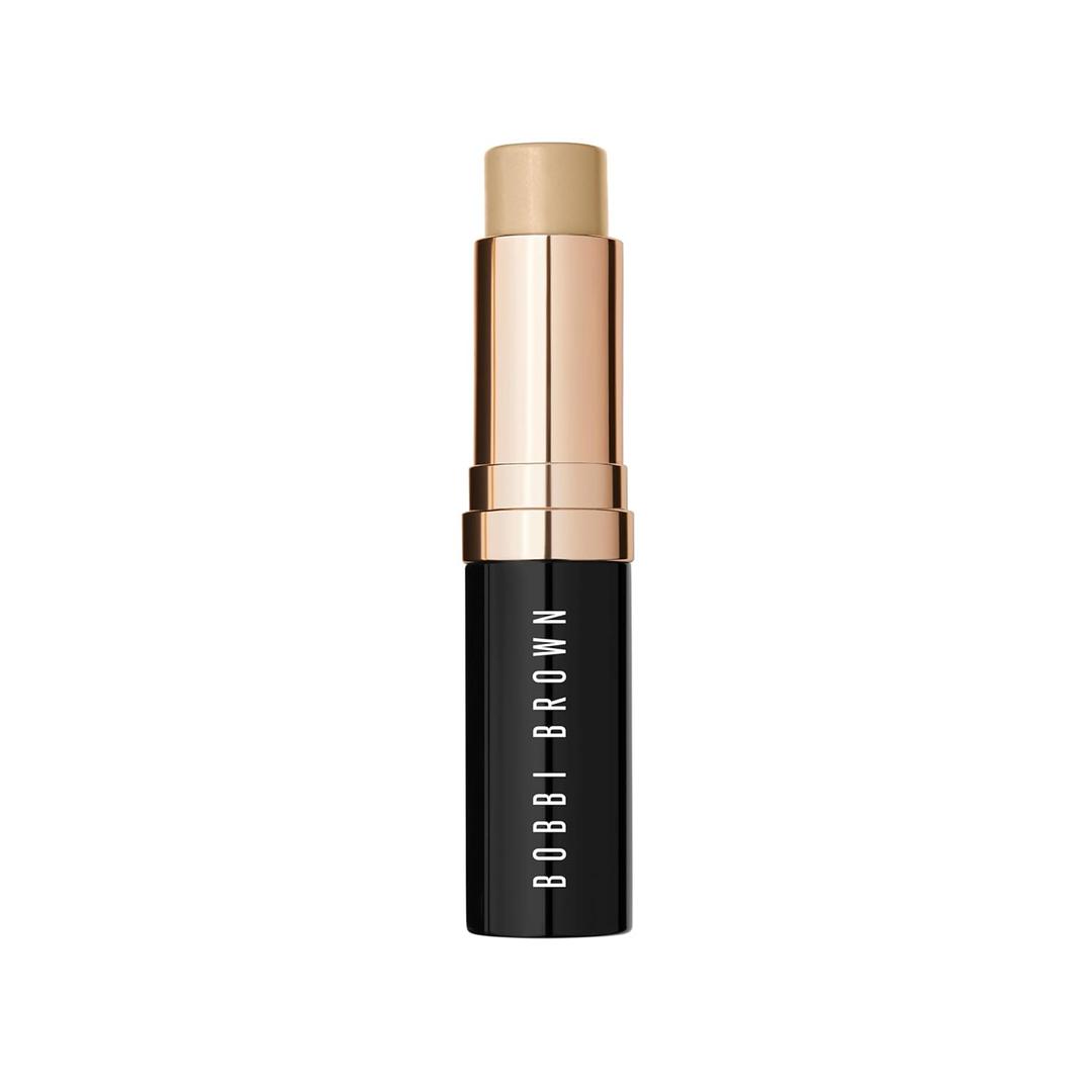 Bobbi Brown Skin Foundation Stick | Portable & Creamy with Medium-to-Full Coverage for Even-Toned Skin (08 Warm Ivory (Fair beige with light yellow undertones; for fair skin)