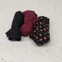 INNERSY Period Underwear for Women High Waisted Leak-Proof Postpartum Menstrual Panties 3-Pack (X-Large, Rose Print)