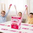 2 x Valentine Boxes for Kids Valentines Day Cards for Kids Love Tickets Machine Boxes with 27 Valentine Cards for Girls Boys Valentines Gifts for School Class Classroom Exchange Gifts Party Favors