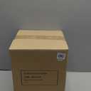 Milano Small Bathroom Trash Can 1.58 Gal / 6L - Decorative Bathroom Wastebasket with Beautiful Mother of Pearl Shells; Modern Round Waste Basket for Room, Bedroom or Living Room