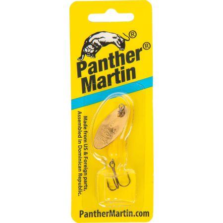 Panther Martin Speckled Spinner, 6PMGRSK, Gold / Red, 1/4 OZ & Danielson Niagara UV Spin Spinner | Holographic Silver Scale Brass Blade | Soft Bead on The Treble Hook (Size: 1/16 oz) & Blue Fox Classic Vibrax Fishing Spoons Size 1, 1/8 oz. Fire Tiger