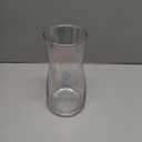 8 inch Iridescent Glass Flower Vases for Centerpiece Table Home Indoor Desk Decor,Ins Modern Boho Style Vase for Wedding Housewarming Gift