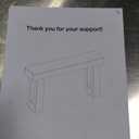 Little Tree 63-Inch Long Console Tables for Entryway, Large Sofa Table Behind Couch, Wooden Entry Foyer Hallway Table, Modern Console Sofa Tables for Living Room, Black