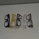 Eyekepper 5-pack Oversized Reading Glasses Square Large Frame Readers for Men and Women +1.75