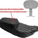 Two-Up Seat for Harley Touring 2023.5-2026 | Diamond,Black Line,for CVO Street Glide/CVO Road Glide(2023-2026),for Street Glide/Road Glide(2024-2026)