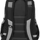 High Sierra Loop Backpack, Travel, or Work Bookbag with tablet sleeve, One Size, Black/Charcoal