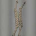 BEL AVENIR Curtain Tiebacks Magnetic Woven Curtain Holdback Drapery Tie-Back (Ivory Braid-2 Pack)