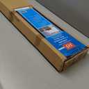 US Window And Floor 2" Faux Wood 35" W x 60" H, Inside Mount Cordless Blinds, 35 x 60, White (Fit a window 35.5" wide)