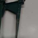 Biswing 2 Pack Impact Sprinkler Head on Metal Step Spike, Heavy Duty Zinc Alloy Lawn Sprinkler, Adjustable Coverage Nozzle on Sturdy Spike Base, 360 Degree Large Area Irrigation, Green