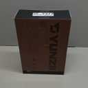 YUNZII QL75 Wireless Typewriter Hot Swap Retro Mechanical Keyboard,Punk Round Keycaps,RGB Backlit QMK/VIA Programmable, MultiDevice Keyboard with 2.4GHz/TypeC/BT5.0 (Wood, Cocoa Cream V2 Switch)